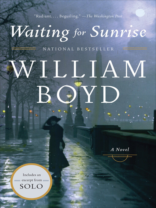 Title details for Waiting for Sunrise by William Boyd - Wait list